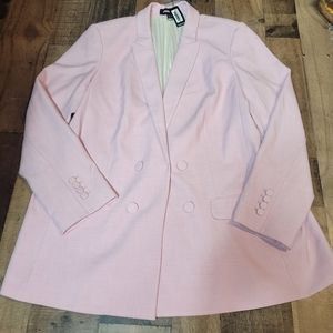 New XL Blush Pink Express Blazer